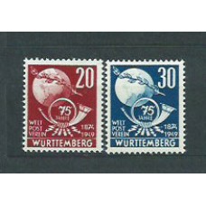 Wurtemberg - Correo Yvert 51/52 * Mh