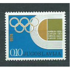 Yugoslavia - Correo 1974 Yvert 1446 ** Mnh Deportes