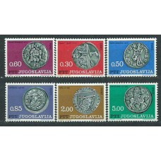 Yugoslavia - Correo 1966 Yvert 1082/7 * Mh Monedas