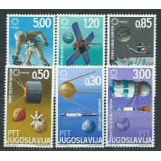 Yugoslavia - Correo 1967 Yvert 1110/5 ** Mnh Astro