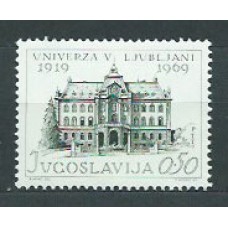 Yugoslavia - Correo 1969 Yvert 1254 ** Mnh Universidad de Lubiana