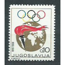 Yugoslavia - Correo 1969 Yvert 1256 ** Mnh Juegos olímpicos