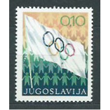 Yugoslavia - Correo 1970 Yvert 1280 ** Mnh Bandera olímpica