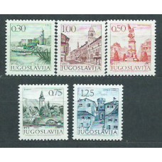 Yugoslavia - Correo 1971 Yvert 1313a/7a ** Mnh
