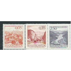 Yugoslavia - Correo 1973 Yvert 1392/4 ** Mnh Vistas