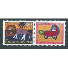 Yugoslavia - Correo 1975 Yvert 1504/5 ** Mnh Dibujos infantiles