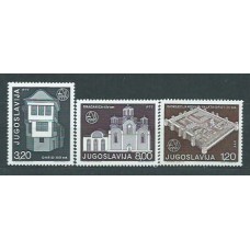 Yugoslavia - Correo 1975 Yvert 1516/8 ** Mnh Arquitectura