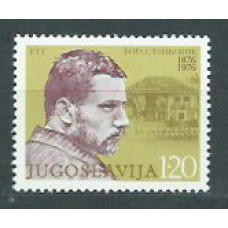 Yugoslavia - Correo 1976 Yvert 1523 ** Mnh Bora Stankovic