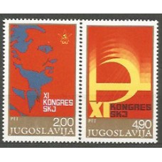 Yugoslavia - Correo 1978 Yvert 1617/8 ** Mnh