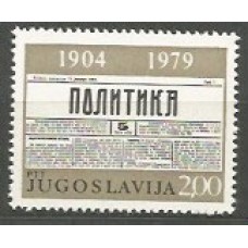 Yugoslavia - Correo 1979 Yvert 1656 ** Mnh