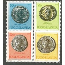 Yugoslavia - Correo 1980 Yvert 1722/5 ** Mnh Monedas romanas