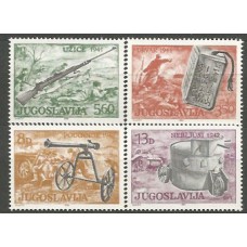 Yugoslavia - Correo 1981 Yvert 1759/62 ** Mnh Armas