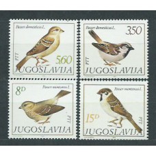 Yugoslavia - Correo 1982 Yvert 1811/4 ** Mnh Fauna aves