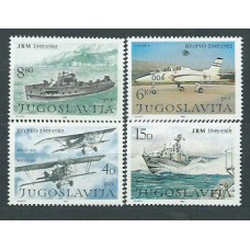 Yugoslavia - Correo 1982 Yvert 1823/6 ** Mnh Barcos y aviones