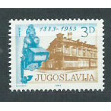 Yugoslavia - Correo 1983 Yvert 1858 ** Mnh Primer teléfono
