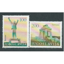 Yugoslavia - Correo 1983 Yvert 1874/5 ** Mnh Monumentos
