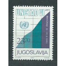Yugoslavia - Correo 1983 Yvert 1876 ** Mnh ONU