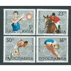Yugoslavia - Correo 1984 Yvert 1928/31 ** Mnh Olimpiadas de los Angeles