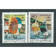 Yugoslavia - Correo 1986 Yvert 2045/6 ** Mnh Deportes vela