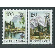 Yugoslavia - Correo 1987 Yvert 2090/1 ** Mnh Paisajes
