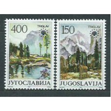 Yugoslavia - Correo 1987 Yvert 2090/1 ** Mnh Paisajes