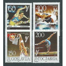 Yugoslavia - Correo 1987 Yvert 2111/4 ** Mnh Deportes
