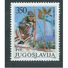 Yugoslavia - Correo 1988 Yvert 2140 ** Mnh Deportes esqui