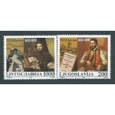 Yugoslavia - Correo 1988 Yvert 2194/5 ** Mnh