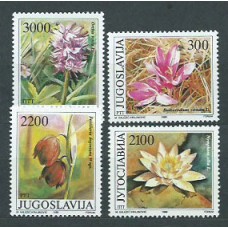Yugoslavia - Correo 1989 Yvert 2216/9 ** Mnh Flores