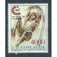 Yugoslavia - Correo 1989 Yvert 2223C ** Mnh Deportes pértiga