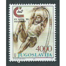 Yugoslavia - Correo 1989 Yvert 2223C ** Mnh Deportes pértiga