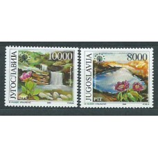 Yugoslavia - Correo 1989 Yvert 2248/9 ** Mnh Flora
