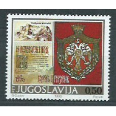 Yugoslavia - Correo 1990 Yvert 2282 ** Mnh Escudos