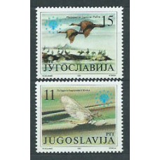 Yugoslavia - Correo 1991 Yvert 2367/8 ** Mnh Fauna