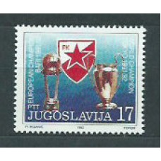 Yugoslavia - Correo 1992 Yvert 2388 ** Mnh Deportes fútbol
