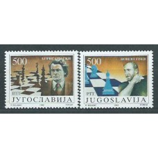 Yugoslavia - Correo 1992 Yvert 2425/6 ** Mnh Ajedrez