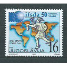 Yugoslavia - Correo 2002 Yvert 2933 ** Mnh Día del sello