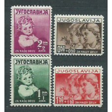 Yugoslavia - Correo 1938 Yvert 314/7 ** Mnh