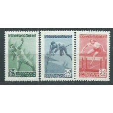 Yugoslavia - Correo 1948 Yvert 502/4 ** Mnh Deportes