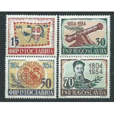 Yugoslavia - Correo 1954 Yvert 656/9 ** Mnh