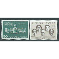 Yugoslavia - Correo 1961 Yvert 876/7 ** Mnh