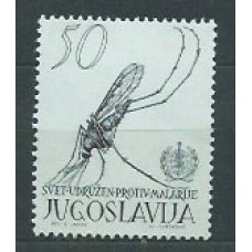 Yugoslavia - Correo 1962 Yvert 888 ** Mnh Insectos y medicina