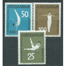 Yugoslavia - Correo 1963 Yvert 946/8 ** Mnh Deportes