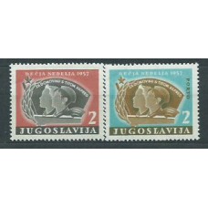 Yugoslavia - Beneficencia Yvert 31/32 ** Mnh