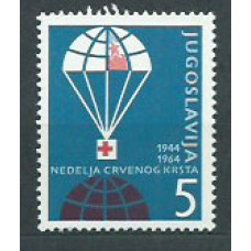 Yugoslavia - Beneficencia Yvert 53 ** Mnh Cruz roja