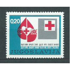 Yugoslavia - Beneficencia Yvert 63 ** Mnh Cruz roja