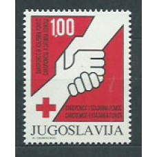 Yugoslavia - Beneficencia Yvert 80 ** Mnh Cruz roja